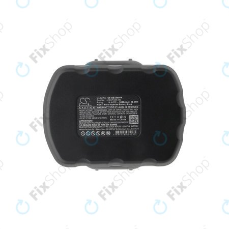 Baterija za Bosch 13614, 3000mAh, Ni-MH, 14.4V, 2 607 335 264, HQ
