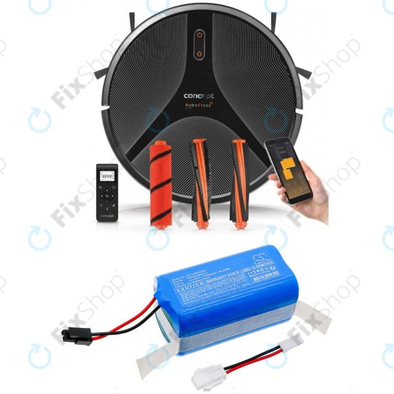 Baterija za Concept VR2020, VR2110, VR3105, 3350mAh, Li-Ion, 14.4V, PNC423894511, HQ