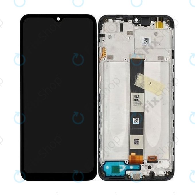 Xiaomi Redmi 9AT - LCD zaslon + steklo na dotik + okvir (Carbon Gray) - 560001C3LV00 Genuine Service Pack