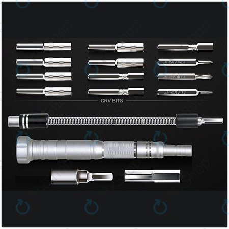 Jakemy JM-8166 - Komplet servisnega orodja za servis elektronike 61 v 1