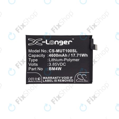 Xiaomi Mi 10T Lite 5G, Redmi Note 9 Pro 5G - Baterija BM4W 4600mAh HQ