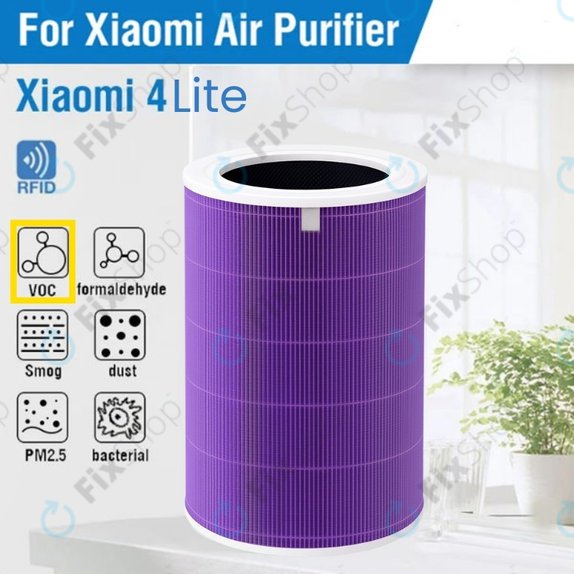 Xiaomi Mi Air Purifier 4 Lite - HEPA filter (Protizapahni) (Vijolična)
