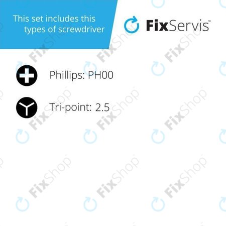 Enostavni izvijači - Phillips + Tri-Point (MacBook)