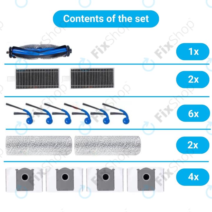 Ecovacs T80 Omni, T80 - Celoten komplet