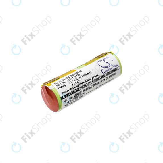 Baterija za Oral-B Professional Care, Triumph, 2500mAh, Ni-MH, 1.2V, 3731, HQ