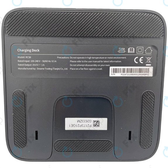 Polnilna postaja za Xiaomi Robot Vacuum S10+, Mop 2 Ultra, Dreame D10s, D9 Max, F9