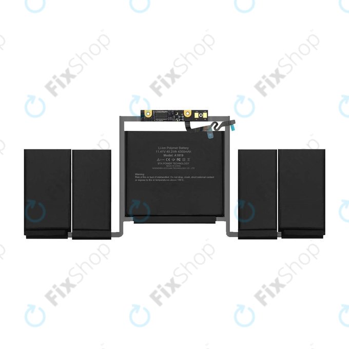 Apple MacBooK Pro 13" A1706 (Early 2016 - Late 2017) - Baterija A1819 4320mAh FixPremium
