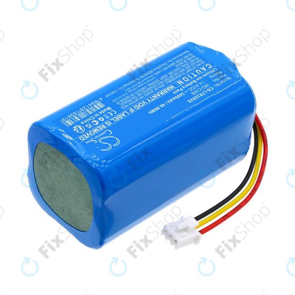 Baterija za Blaupunkt BlueBot XSMART, 3400mAh, Li-Ion, 14.4V, BPK-VCBB1XB, Xboost, D071-INR-CH-4S1P, HQ