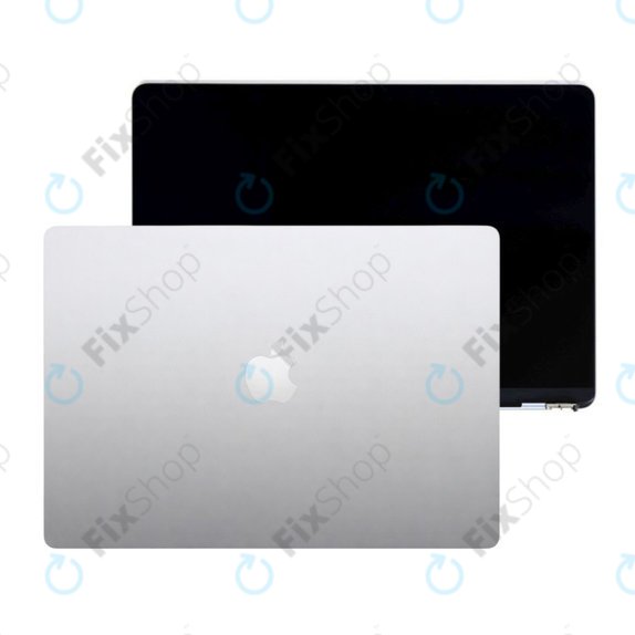 LCD zaslon za MacBook Air 15", A3241 (2025), s sprednjim steklom in pokrovom, Silver, 661-50129, Genuine Apple
