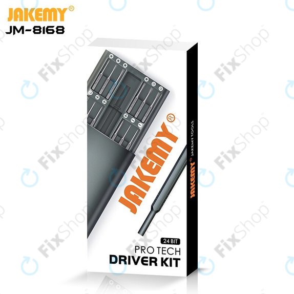 Jakemy JM-8168 - Komplet servisnega orodja za servis elektronike 24 v 1