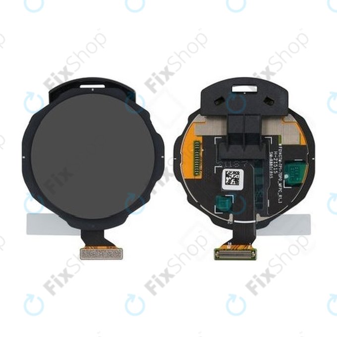 Samsung Galaxy Watch 4 Classic 46mm R895 - LCD zaslon + steklo na dotik + okvir (črna) - GH96-14426A Genuine Service Pack