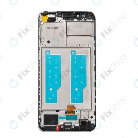 Huawei Y7 Prime (2018) - LCD zaslon + steklo na dotik + okvir (Black) TFT