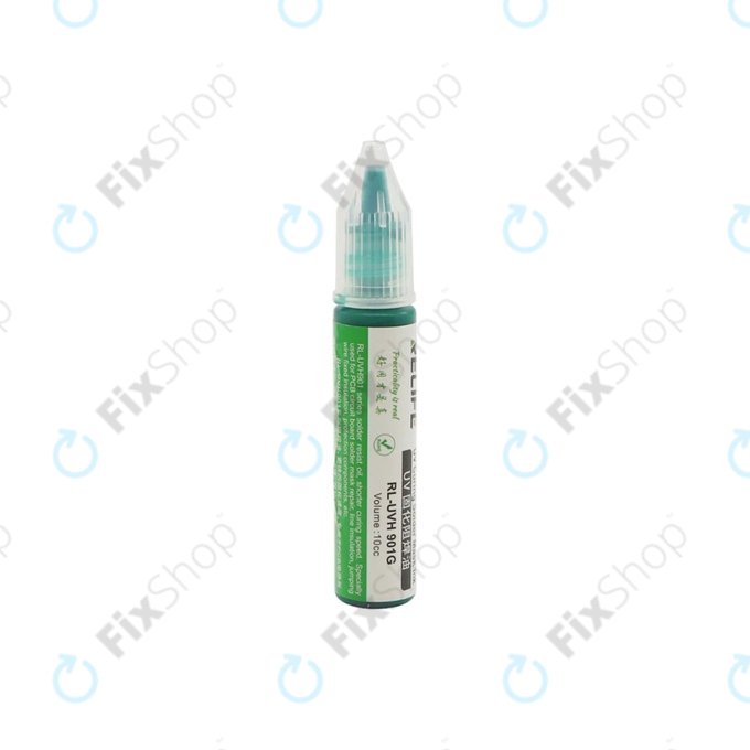 Relife RL-UVH901G - UV utrjujoča spajkalna maska (zelena) (10ml)