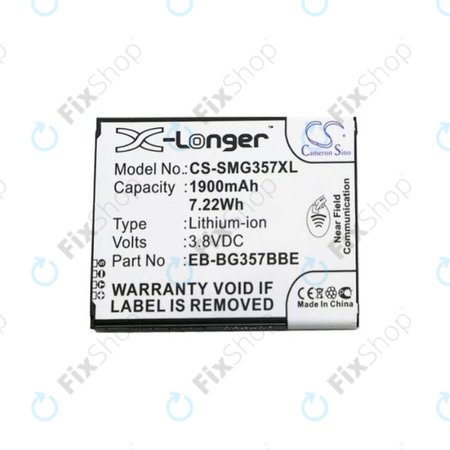 Samsung Galaxy Ace 4 G357FZ - Baterija EB-BG357BBE 1900mAh HQ