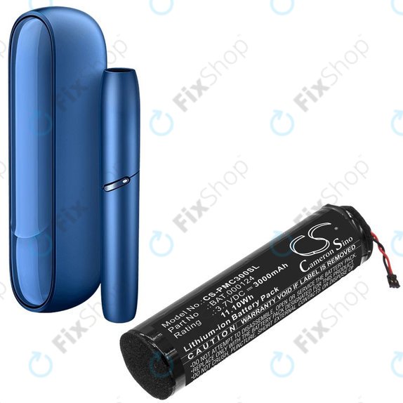 Baterija za Iqos 3.0 Charge box, 3000mAh, Li-Ion, 3.7V, BAT.000124, HQ