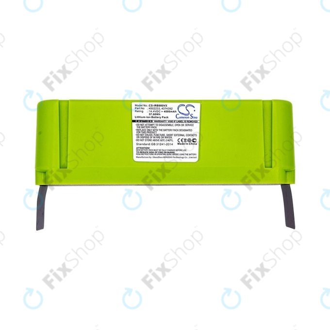 iRobot Roomba 600, 800, 900-series - Baterija 4502233, 4374392, 2130LI Li-Ion 14.4V 4000mAh HQ