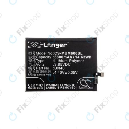 Xiaomi Redmi Note 8T, Redmi 7, Redmi 8A - Baterija BN46 3800mAh HQ