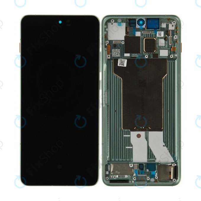 Zaslon za Motorola Edge 70, Steklo na dotik z okvirjem, Lily Pad, 5D68C31542, Genuine Service Pack