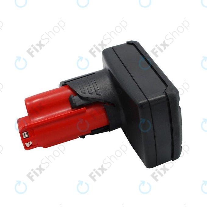 Baterija za Milwaukee M12 B4 Redlithium, 4000mAh, Li-Ion, 12V, 48-11-2440, HQ