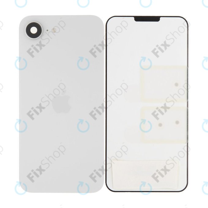 Steklo zadnjega ohišja za iPhone 16e | White | 661-49430 | Genuine Apple