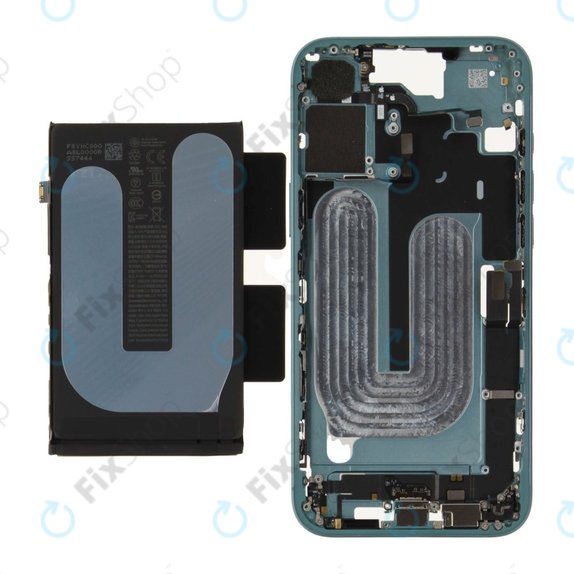 Srednji okvir z baterijo za iPhone 16 Plus | Green | ZD076-00688 | Genuine Apple