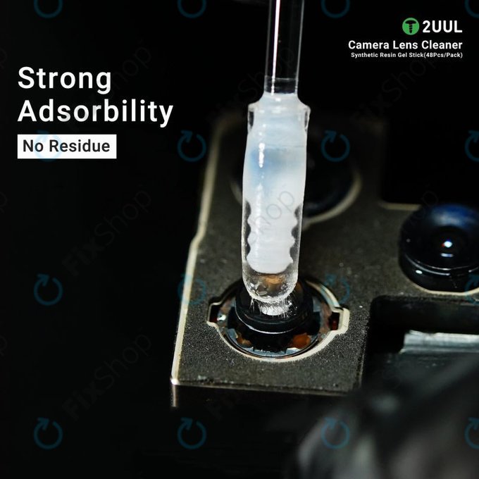 2UUL CL21 - Čistilne palčke za objektiv kamere (48 kosov)