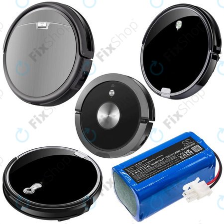 Baterija za Concept VR2000, Zaco A4s, A6, A8s, A9s, 2600mAh, Li-Ion, 14.8V, 501929, HQ