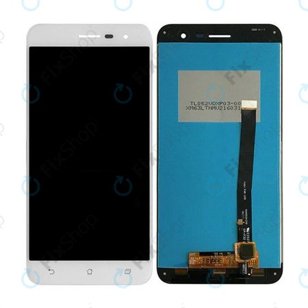 Asus Zenfone 3 ZE520KL (Z017D) - LCD zaslon + steklo na dotik (White) TFT