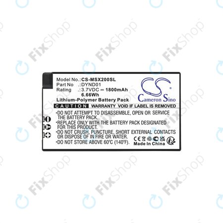 Baterija za Microsoft Xbox Elite Series 2, 1800mAh, Li-Pol, 3.7V, DYND01, HQ