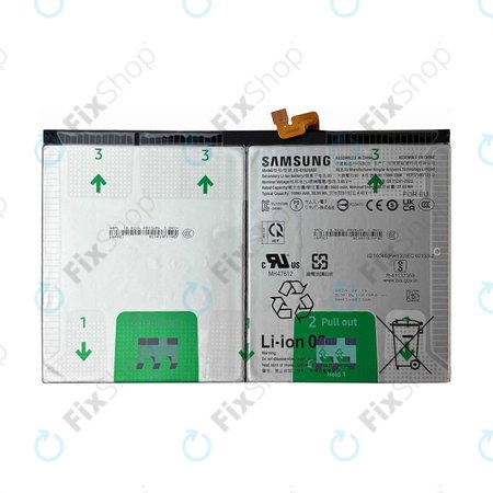 Samsung Galaxy Tab S10+ X820, X826B - Baterija EB-BX828ABE 10900mAh - GH82-35927A Genuine Service Pack