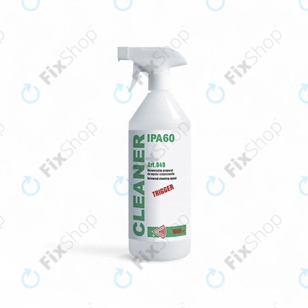 Izopropanol 60%, 1000 ml, z razpršilcem, Cleanser IPA