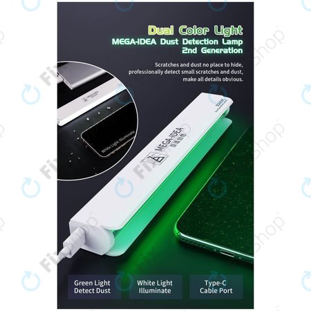 QianLi iSee Mini - kompaktna svetilka za zaznavanje prahu