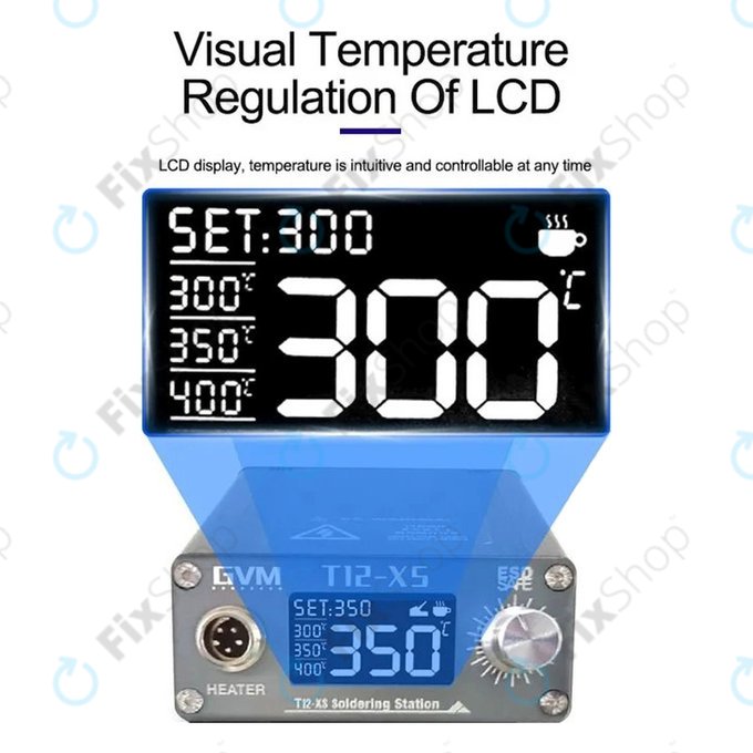 GVM T12-XS - Spajkalna postaja