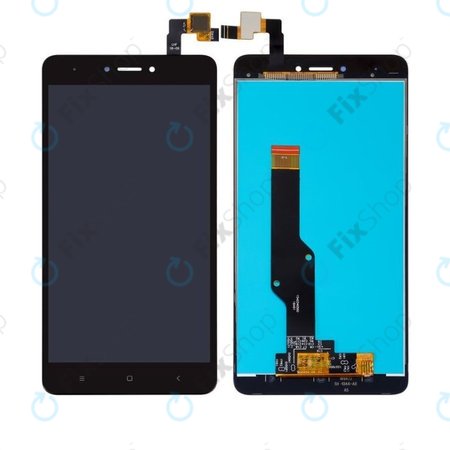 Xiaomi Redmi Note 4X - LCD zaslon + steklo na dotik (Black) TFT
