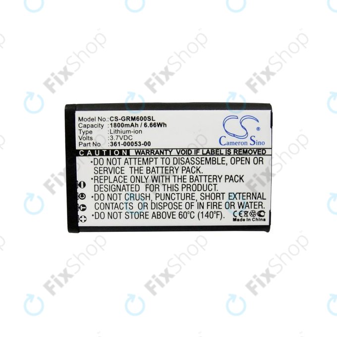 Baterija za Garmin Alpha 200, Montana 600t Camo, 1800mAh, Li-Ion, 3.7V, 361-00053-00, HQ