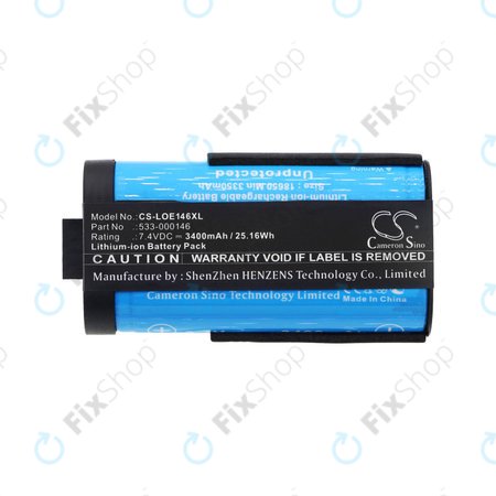 Baterija za Logitech Ultimate Ears Megaboom 3, Ultimate Ears MegaBlast, 3400mAh, Li-Ion, 7.4V, 533-000146, HQ