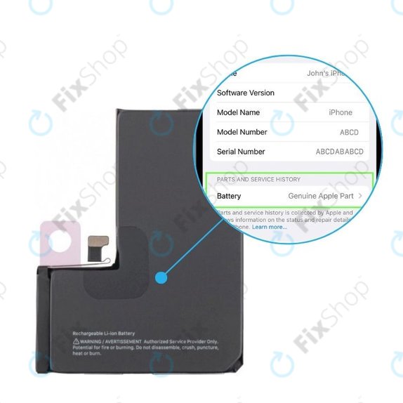 Baterije za iPhone 14 Pro | 661-30382 | 3200mAh | Genuine Apple