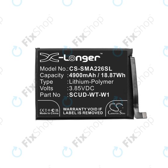 Baterija za Samsung A22 5G A226B, 4900mAh, Li-Pol, 3.85 V, SCUD-WT-W1, HQ