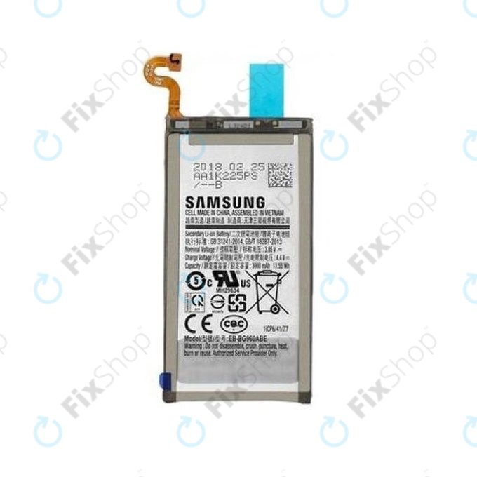 Samsung Galaxy S9 G960F - Baterija EB-BG960ABE 3000mAh - GH82-15963A, GH82-16021A Genuine Service Pack