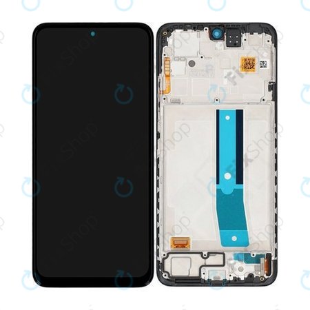 Xiaomi Redmi Note 12S 2303CRA44A - LCD zaslon + steklo na dotik + okvir (Onyx Black) - 560001K7SR00 Genuine Service Pack