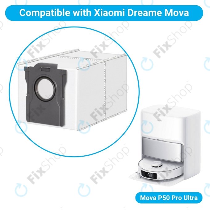 Xiaomi Mova P50 Pro Ultra - Vrečka za sesalnik