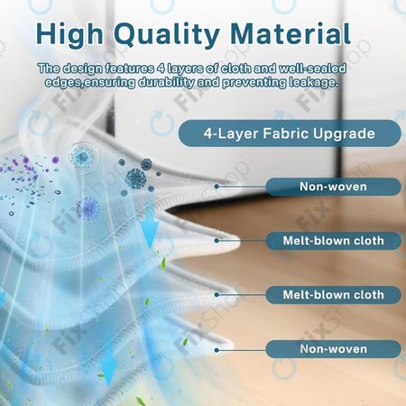 Ecovacs Deebot T30c, T50-series, T80-series, X8-series, X9 Pro-series - Vrečka za sesalnik