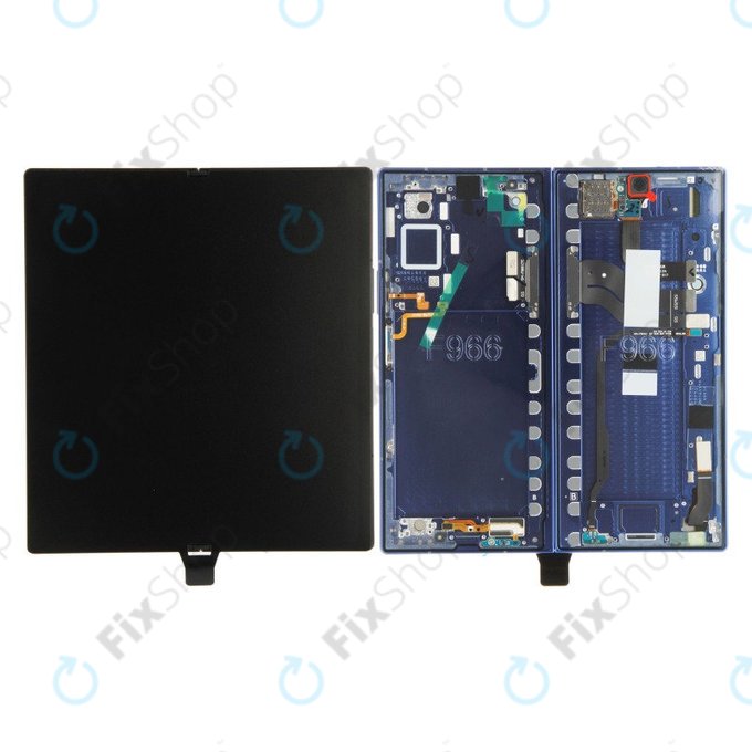 Samsung Galaxy Z Fold 7 F966B - LCD zaslon + steklo na dotik + okvir (Blue Shadow) - GH82-37548B Genuine Service Pack