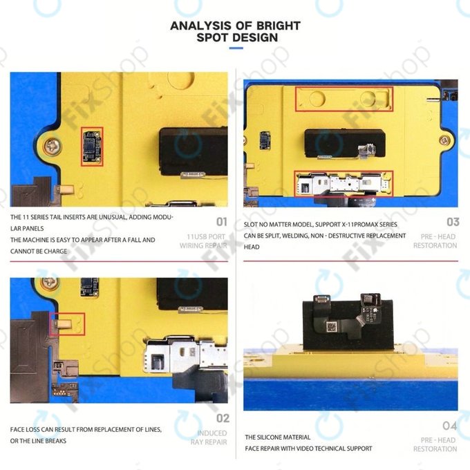 Wylie K85 - Platforma za predgretje za popravilo matične plošče iPhone X, XS, XS Max, 11, 11 Pro, 11 Pro Max