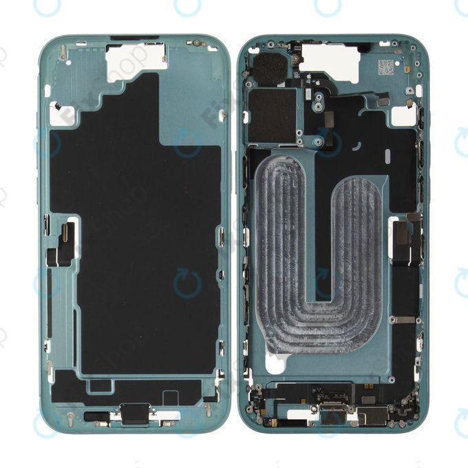 Srednji okvir z baterijo za iPhone 16 Plus | Green | ZD076-00688 | Genuine Apple