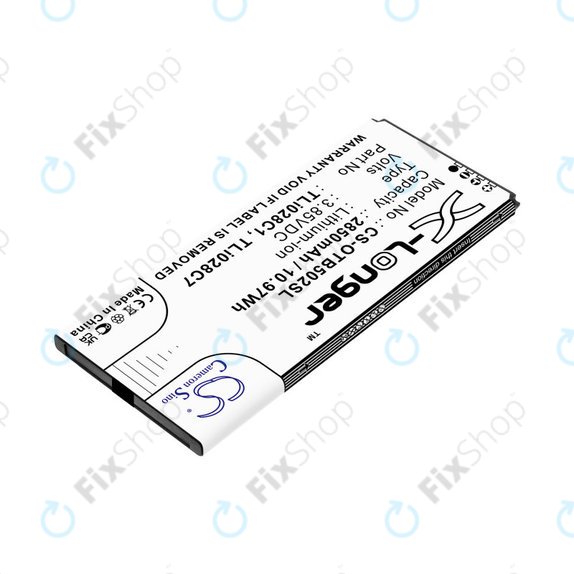 Baterija za Alcatel 1b 2020, Alcatel Ot-5002a, 2850mAh, Li-Ion, 3.85V, TLI028C1, HQ