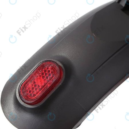 Kugoo S1, S1 Pro, S2, S3 - Zadnji blatnik z lučjo in kablom (Black)