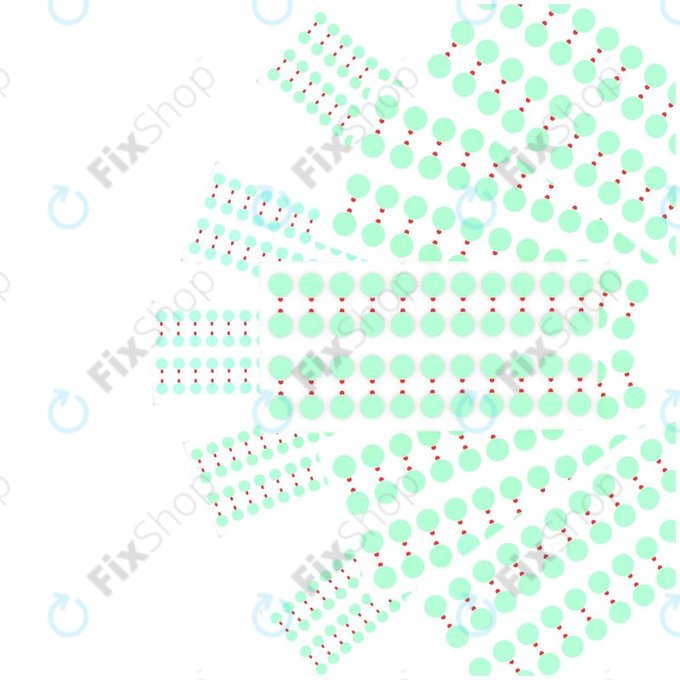 2UUL zaščitna nalepka za kamero telefona (1000 kosov)