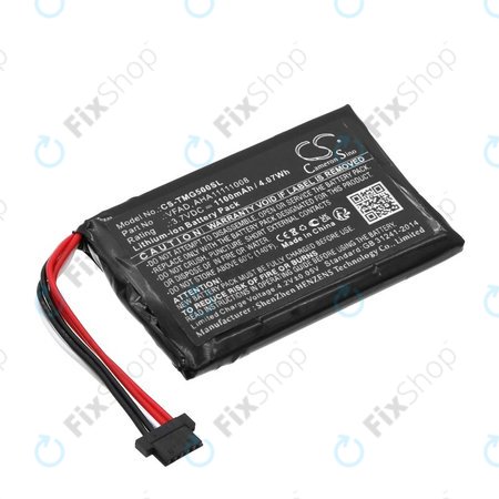 Baterija za TomTom GO 5000, 5100, 6000, 6100, 6200, Pro 5250, 1100mAh, Li-Ion, 3.7V, VFAD, HQ