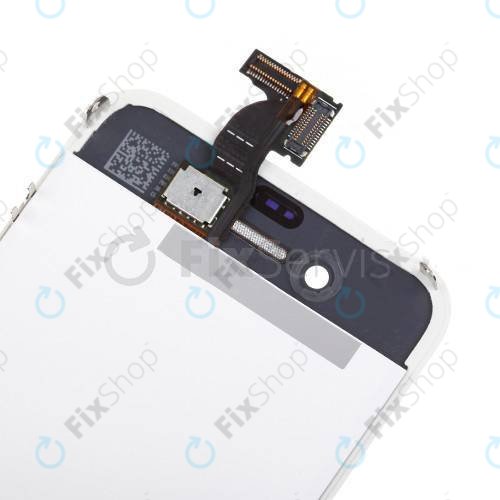 Apple iPhone 4 - LCD zaslon + steklo na dotik + okvir (White) TFT